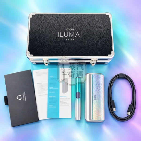 IQOS ILUMA i PRIME REMIX 美人魚限量版加熱菸主機-幻彩限定色-包裝內容